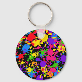 Splatter Wallpaper Keychain
