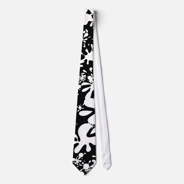 Splatter Wallpaper Neck Tie (Front)