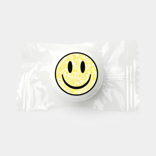 Splattered Smile Face Life Saver® Mints (Front)