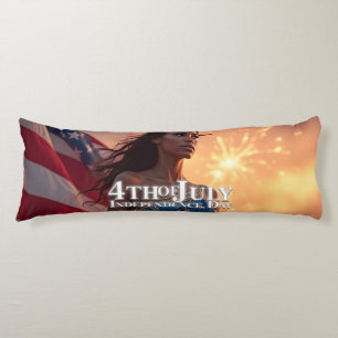 Splendid 4th of July Design - Fireworks & Freedom Body Pillow