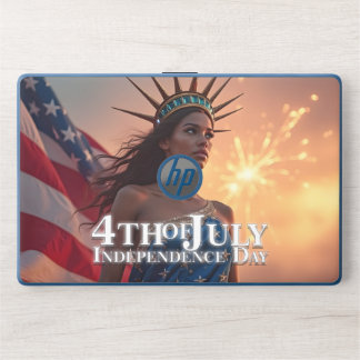 Splendid 4th of July Design - Fireworks & Freedom HP Laptop Skin