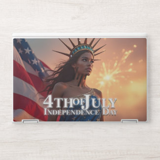 Splendid 4th of July Design - Fireworks & Freedom HP Laptop Skin