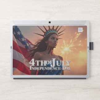 Splendid 4th of July Design - Fireworks & Freedom HP Laptop Skin
