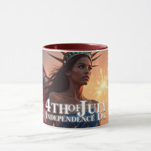 Splendid 4th of July Design - Fireworks & Freedom Mug
