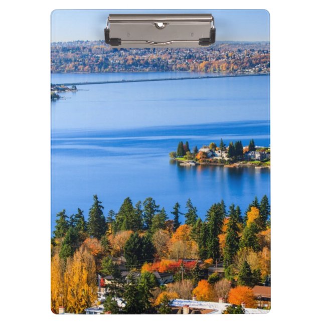 Splendid colors of fall at Bellevue Clipboard (Front)
