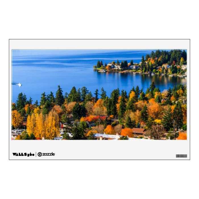 Splendid colors of fall at Bellevue Wall Decals