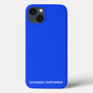 Splendid Fairywren Blue Color Name iPhone 13 Case