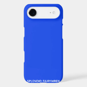 Splendid Fairywren Blue Color Name iPhone 17 Air Case
