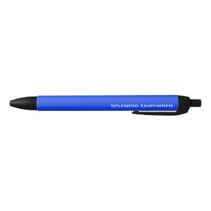 Splendid Fairywren Blue Color Name Pen