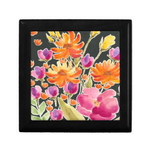 Splendid Gathering - Pink and Orange Flowers Gift Box