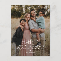 Splendid Mix Happy Holidays Photo Card Postcard