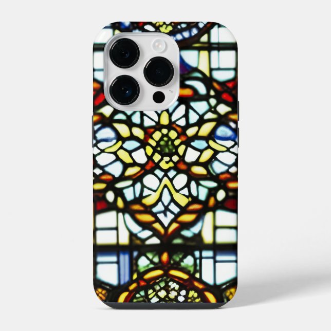 Splendid Stained Glass Iphone Case (Back)
