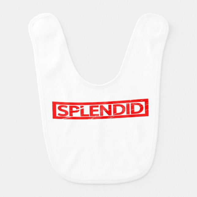 Splendid Stamp Bib (Front)