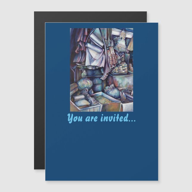 Splendid Tekka Centre's Specials Magnetic Invitation (Front/Back)