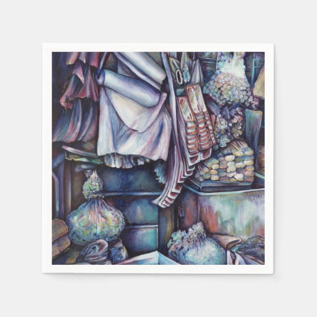 Splendid Tekka Centre's Specials Paper Napkins (Front)