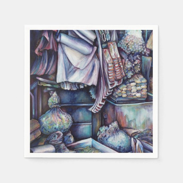 Splendid Tekka Centre's Specials, Singapore Napkins (Front)