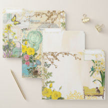 Splendid Yellow File Folders