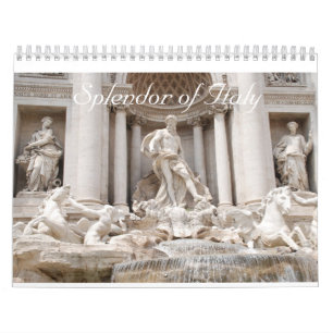 Splendor of Italy Calendar