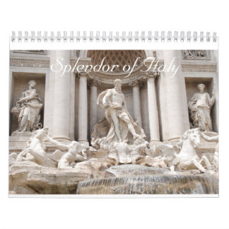 Splendor of Italy Calendar
