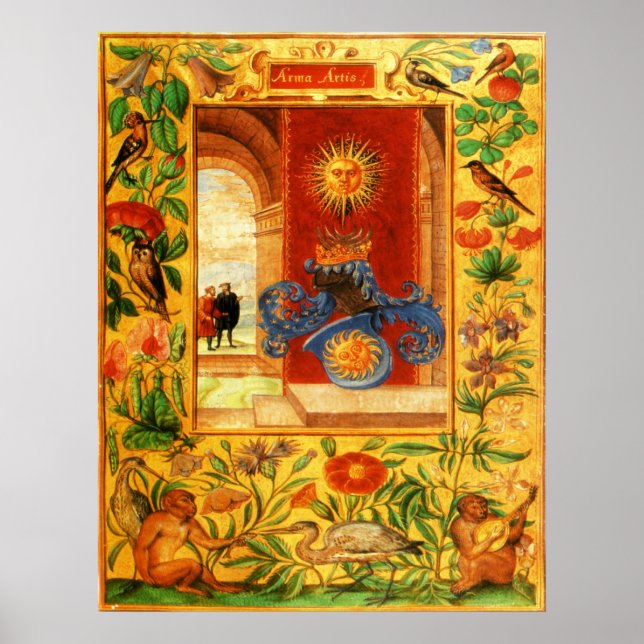 Splendor Solis: The Arms of The Art Poster (Front)