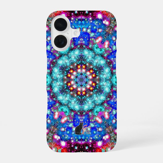 Splendorous Stellar Kaleid Iphone Case (Back)