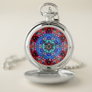 Splendorous Stellar Kaleid Pocket Watch