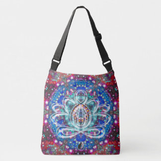 Splendorous Zen Lotus Crossbody Bag