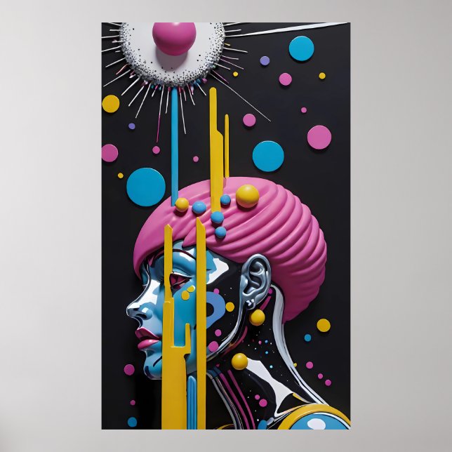 Splicing into the Future - Ken Gage Art Poster (Front)