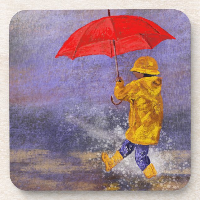 Splish Splash Beverage Coaster (Front)