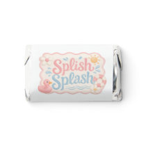 Splish Splash Candy Bar Wrapper Hershey's Miniatures