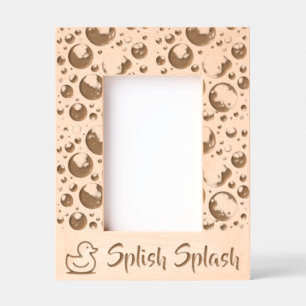 Splish Splash Engraved Frames