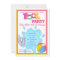 Splish Splash Girls Pool party Invitation