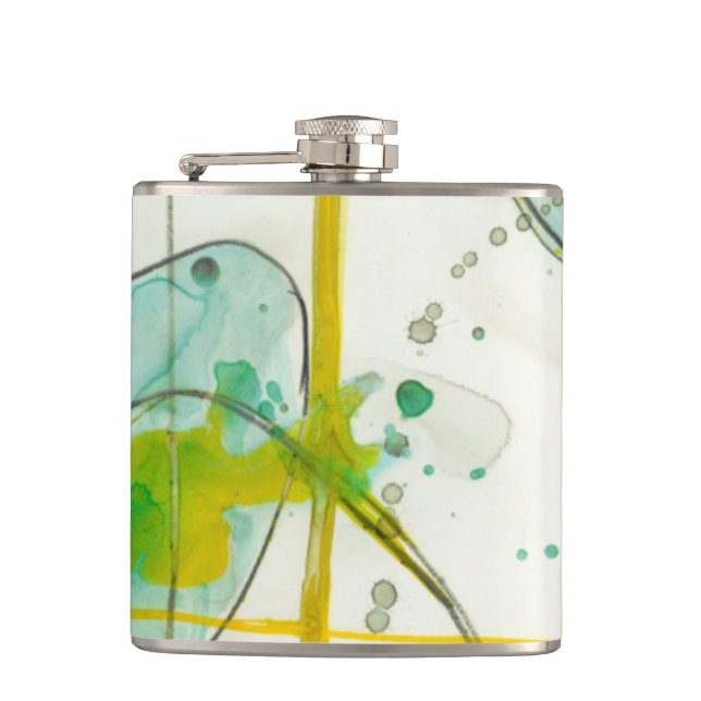 Splish Splash I Hip Flask (Front)