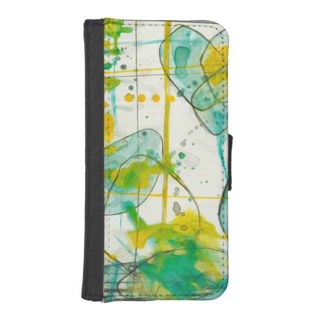Splish Splash I iPhone Wallet Case (Front)