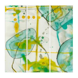 Splish Splash I Triptych