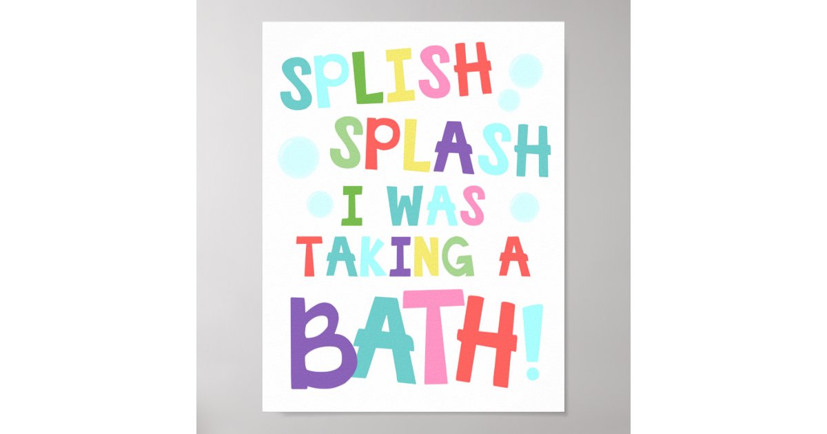 Splish Splash Kids Bath Mat