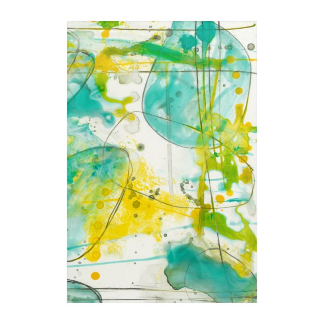 Splish Splash II Acrylic Print (Front)