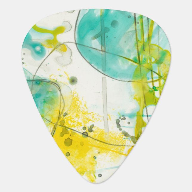 Splish Splash II Guitar Pick (Front)