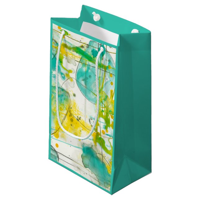 Splish Splash II Small Gift Bag (Front Angled)