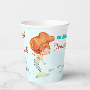 Splish Splash Mermaid Bash Girls Birthday Party Paper Cups