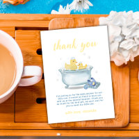 Splish Splash Mommy Duck Bathtub Baby Shower 