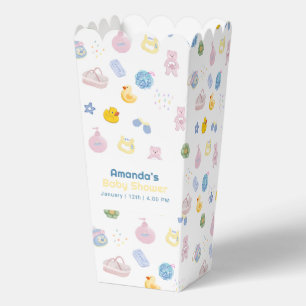 Splish Splash Rubber Duck Bath Baby Shower  Favor Boxes