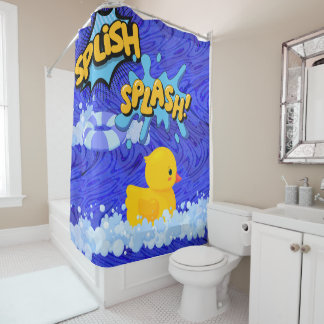 Splish Splash Shower Curtain