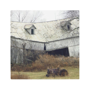 Split Barn  Metal Print