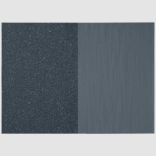 Split Charcoal Dual-Texture Tissue – Customizable Paper