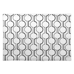 Split Circles Cloth Placemat