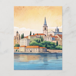 Split city Croatia Postcard