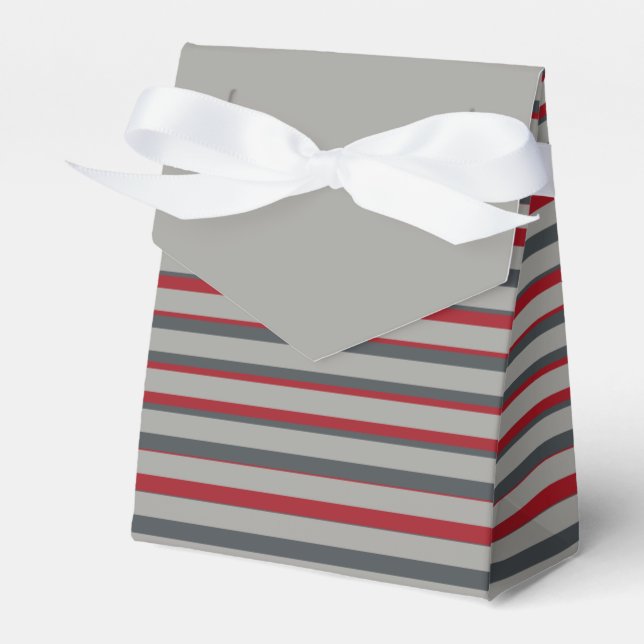 Split Colored Favor Box (Front Side)