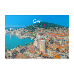 Split, Croatia - Coastal City Acrylic Print