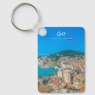 Split, Croatia - Coastal City Classic Keychain